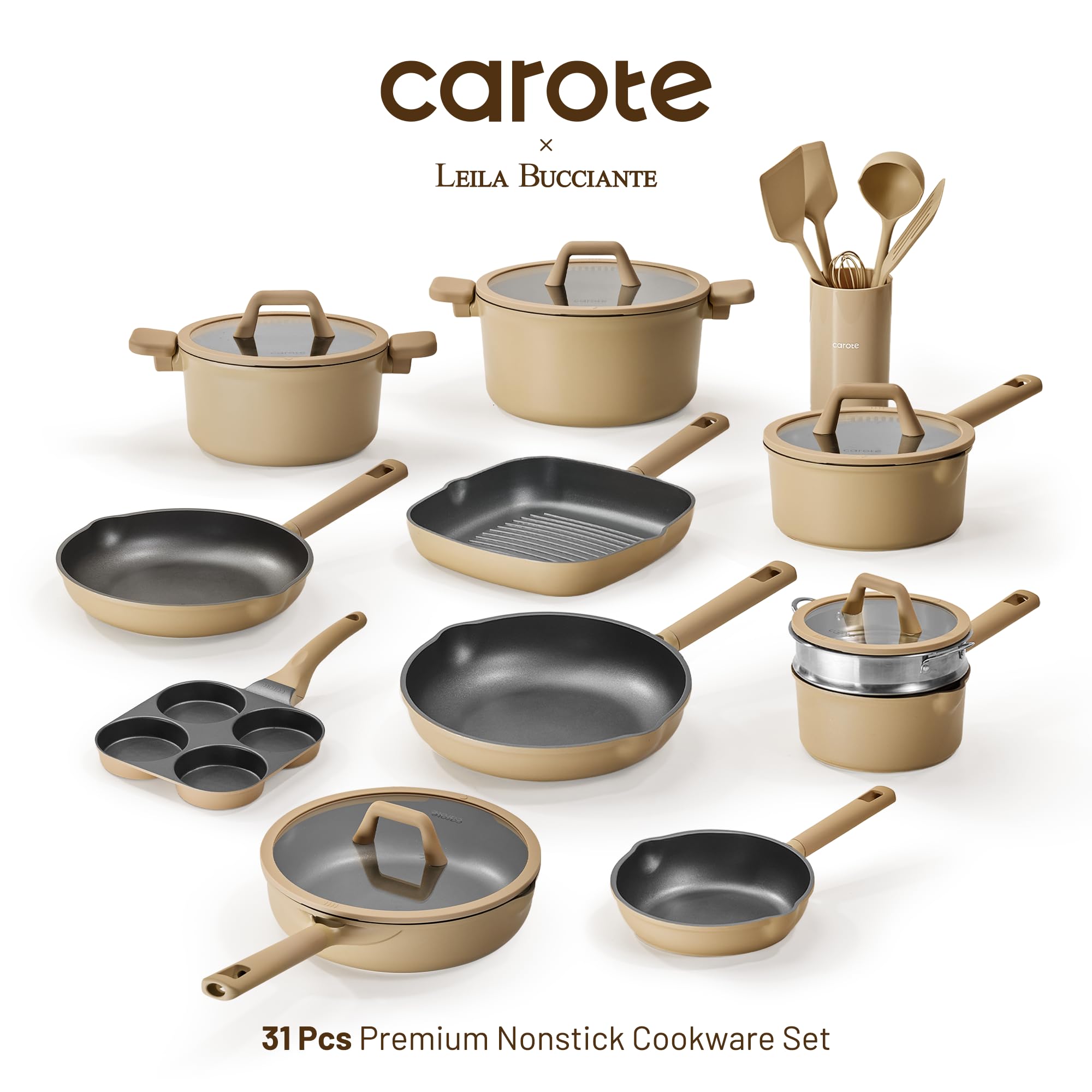 CAROTE olla 3qt con tapa para guisos equilibrados