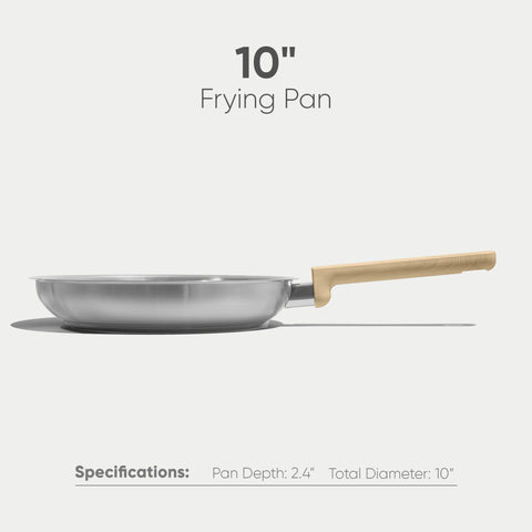 Mango ergonomico CAROTE de 10 pulgadas, seguro y comodo al tacto.