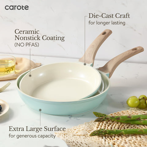CAROTE sartén de 11 pulgadas ideal para dorar y saltear.