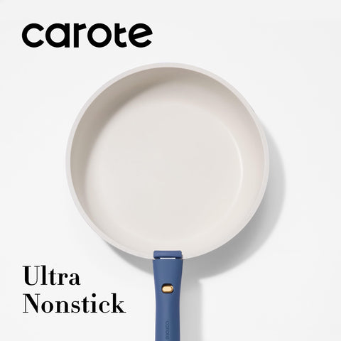 CAROTE sartén de 8 pulgadas con antiadherente para cocinar con poco aceite.