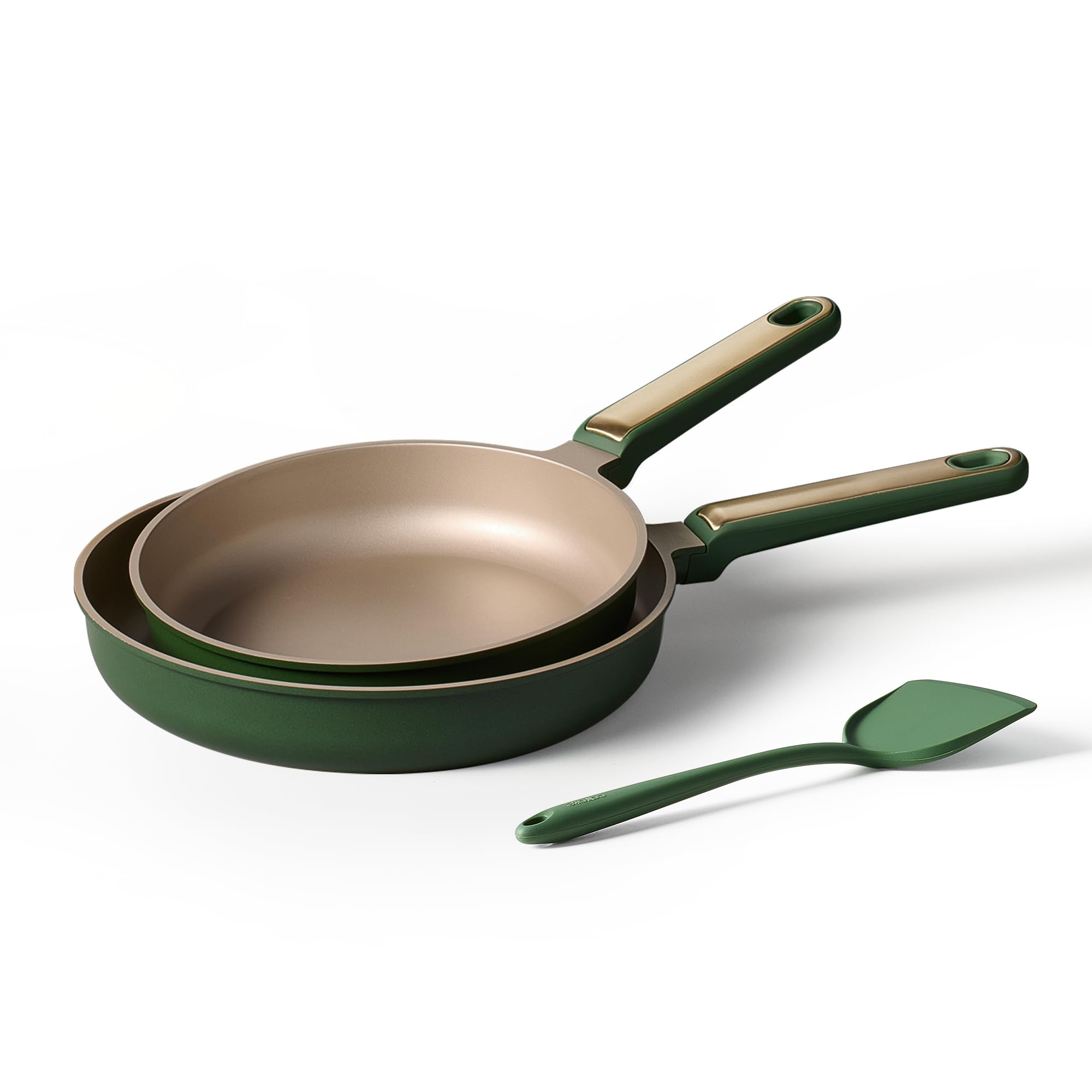 CAROTE sartén 9.5 pulgadas antiadherente para saltear huevos y verduras fácilmente.