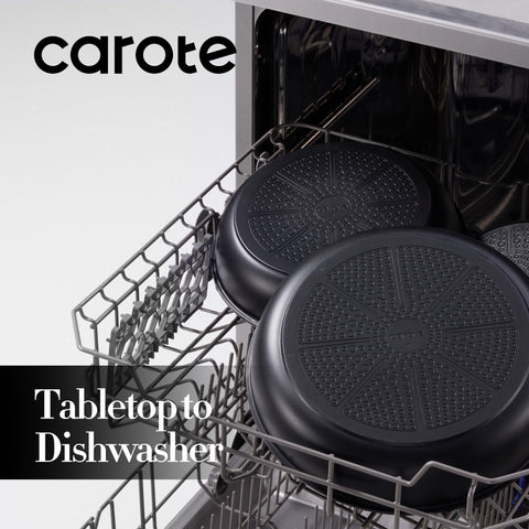CAROTE sarten antiadherente de 12 pulgadas lista para horno con mango desmontable