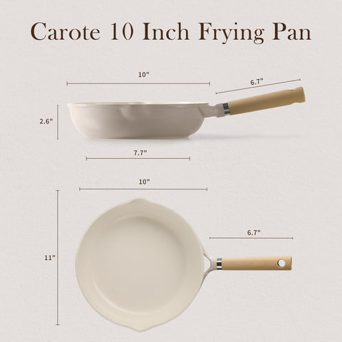 CAROTE sarten ceramica antiadherente para salteados suaves y cocción uniforme