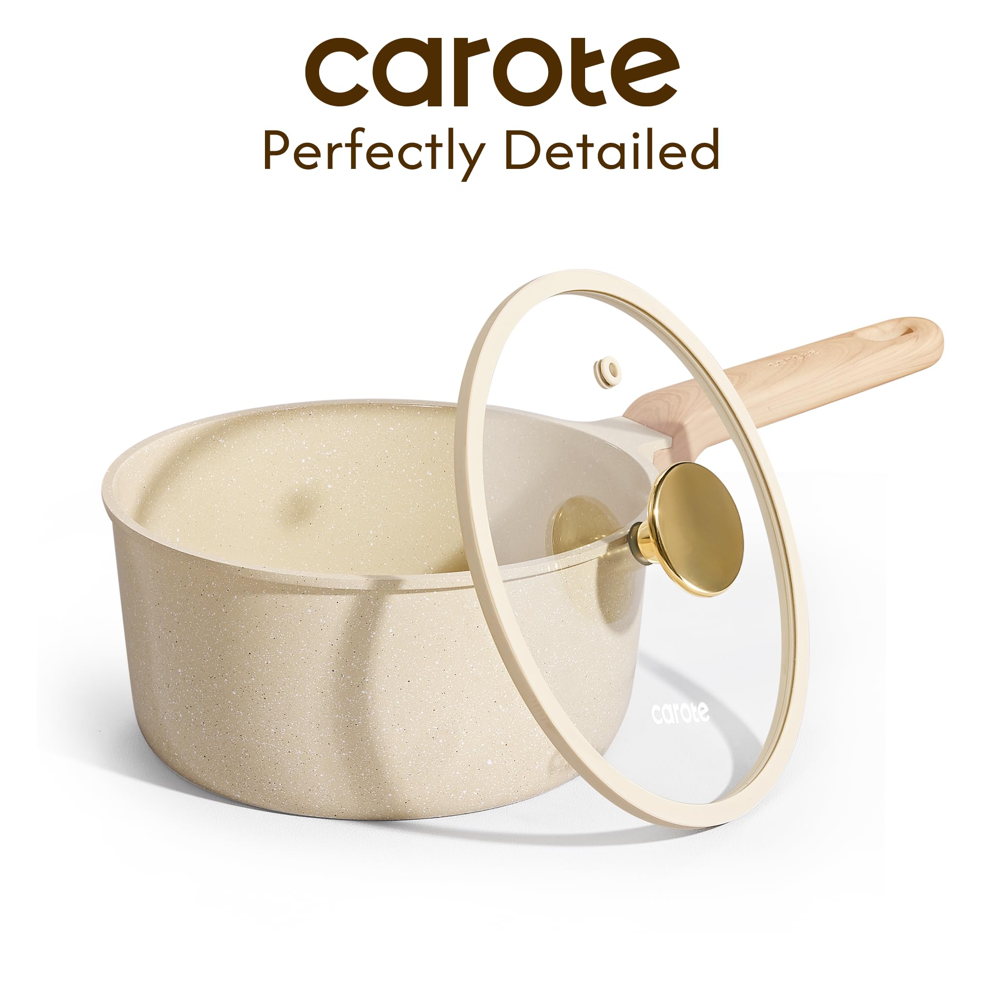 CAROTE sarten ceramica antiadherente para cocción con poco aceite