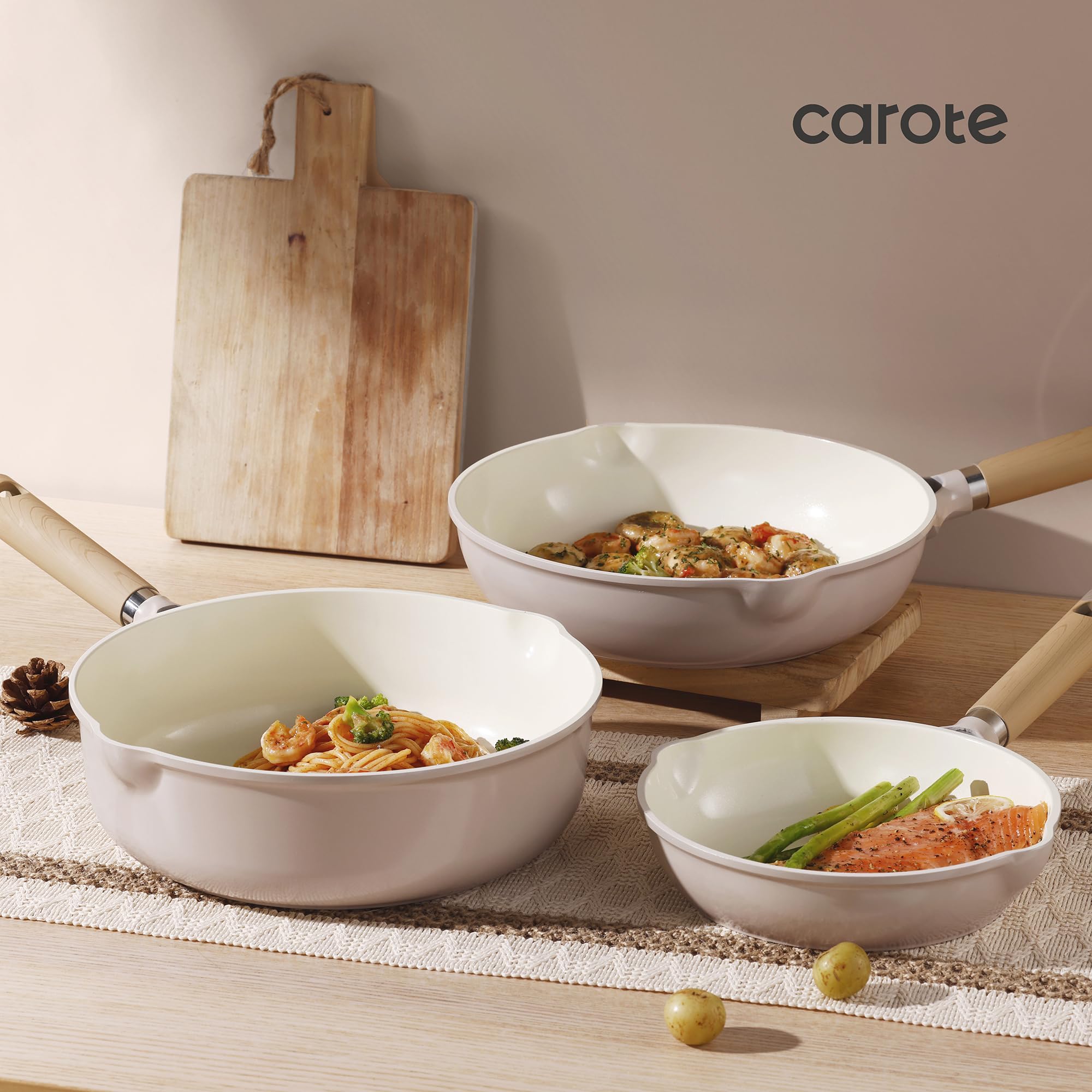 Diseño duradero de CAROTE para cocinar en casa