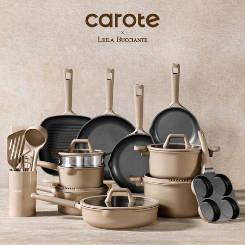 CAROTE sartén salteo 4,5qt con tapa para saltear