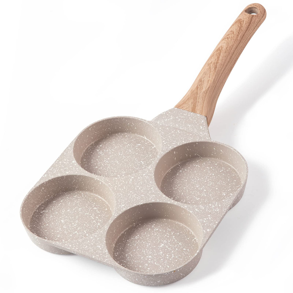 CAROTE sartén para tortilla de huevos, 4 porciones, ideal para desayunos rápidos.