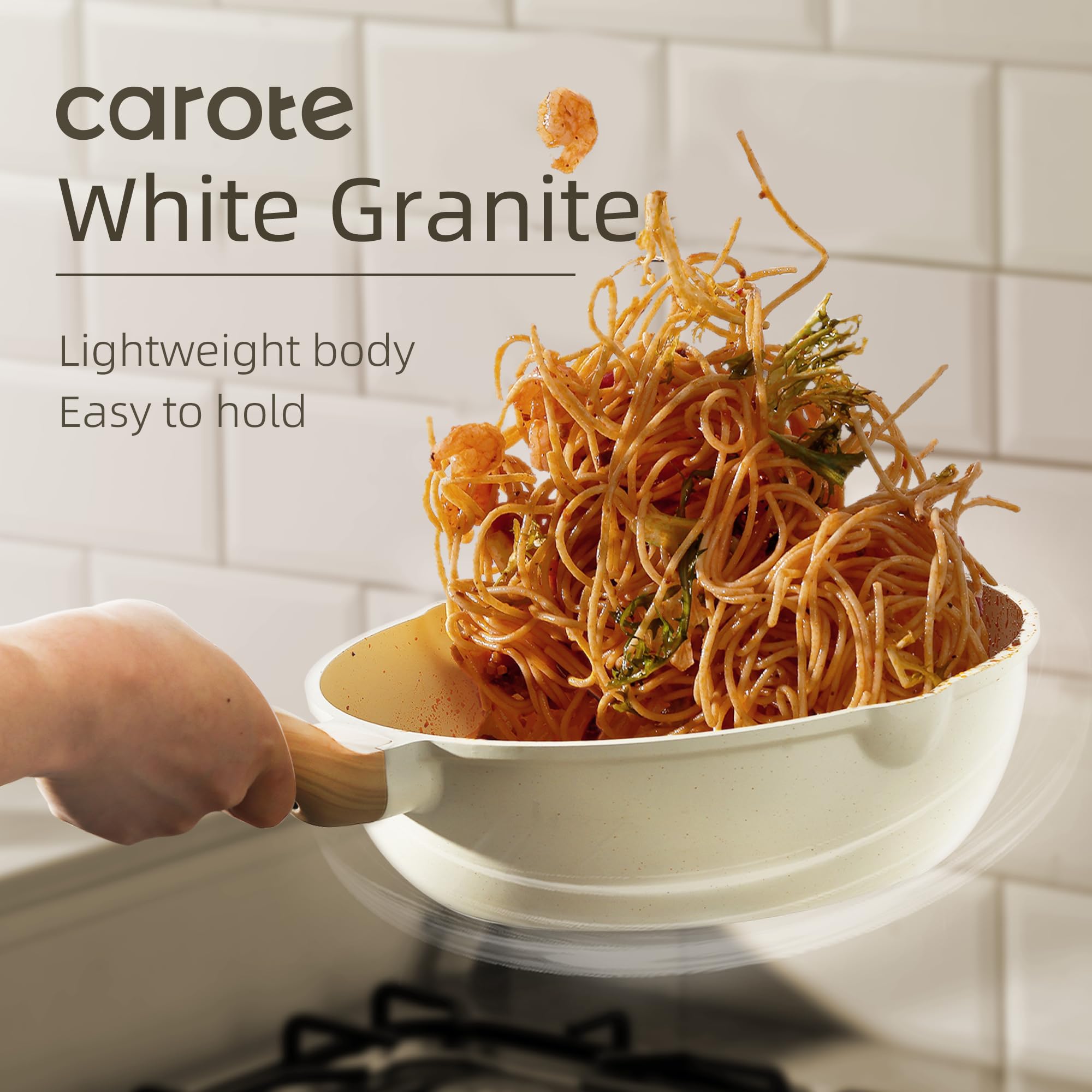 Olla CAROTE de stock 6.5 qt con tapa para grandes preparaciones.