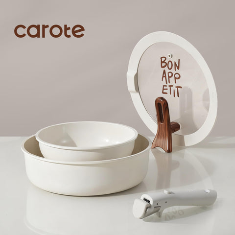 CAROTE tapa de apoyo mantiene la tapa estable durante la cocción