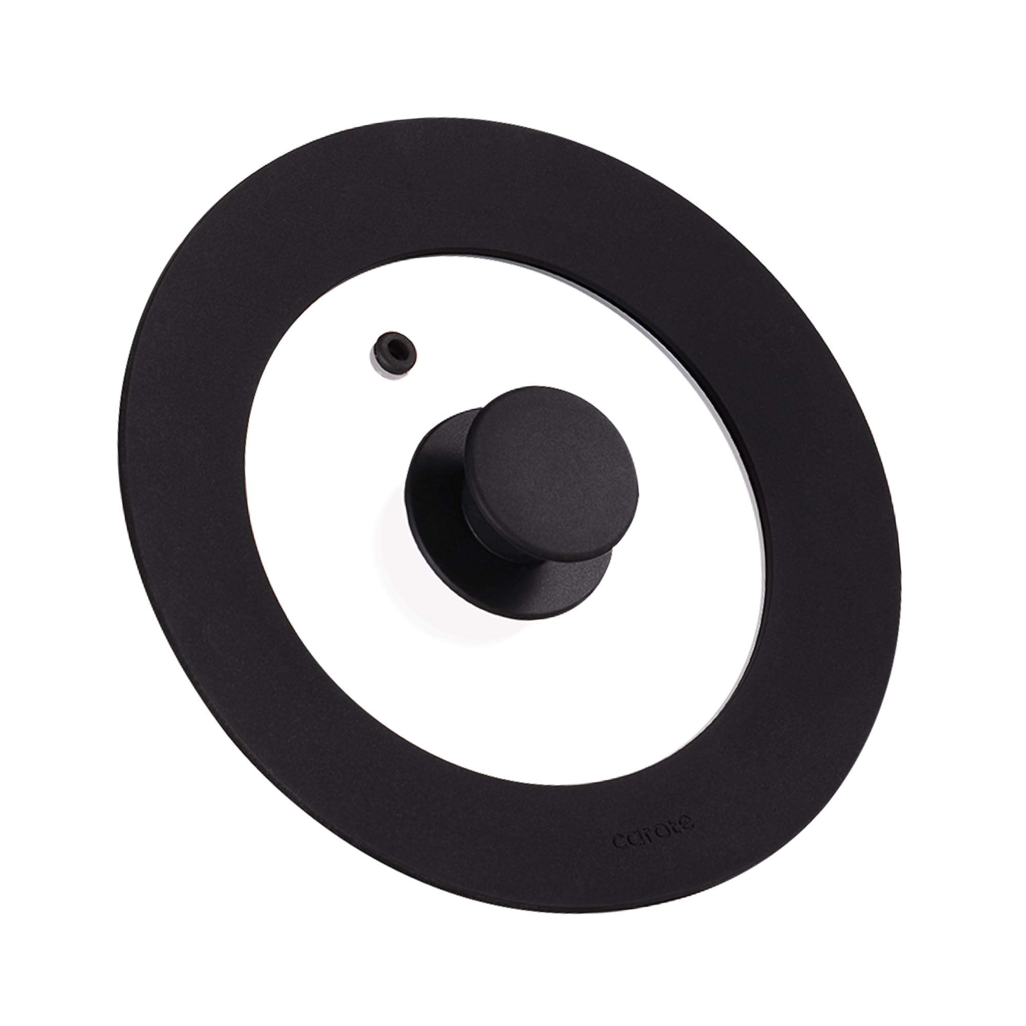 CAROTE tapa universal de silicona con borde resistente para ollas de 6 pulgadas, control de vapor.