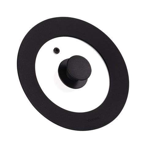 CAROTE tapa universal de silicona con borde resistente para ollas de 6 pulgadas, control de vapor.