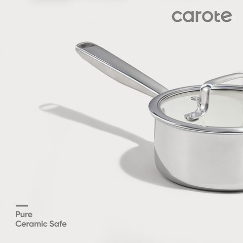 CAROTE tapa incluida para retener aromas y facilitar la cocción