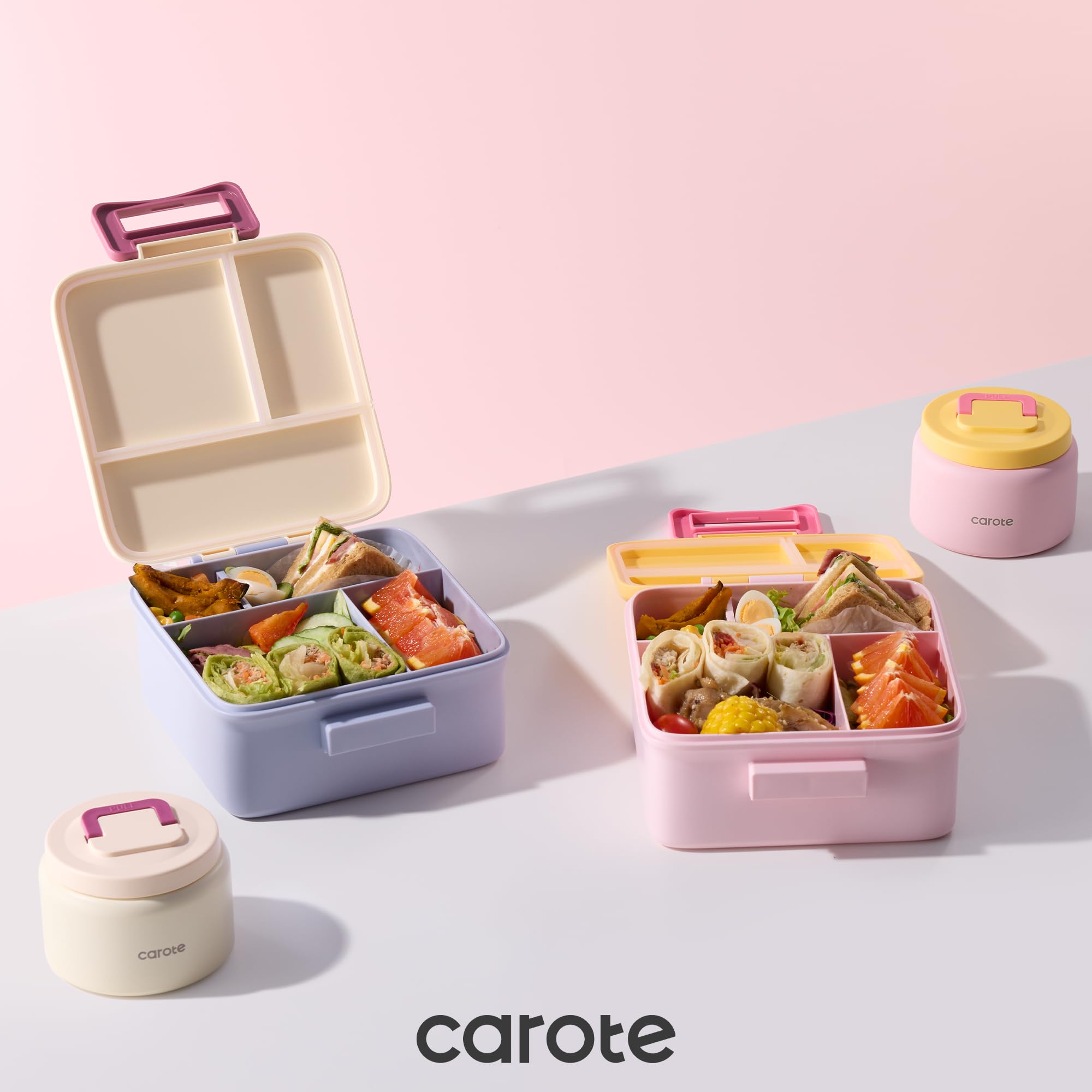 CAROTE uso en escuela y picnic; diseño práctico para niños