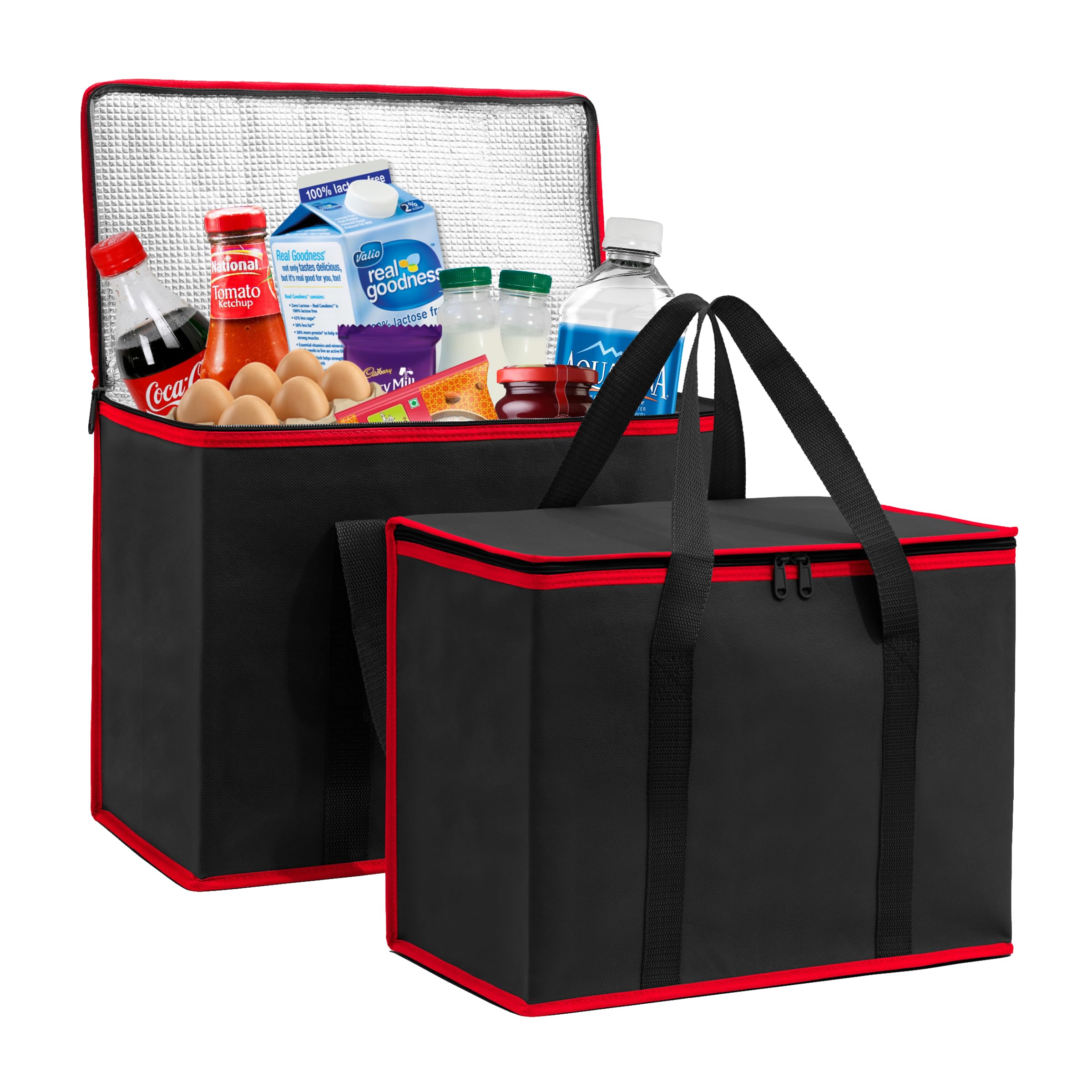 Carrywell bolsa termica aislada para compras, mantiene bebidas frías durante el trayecto.