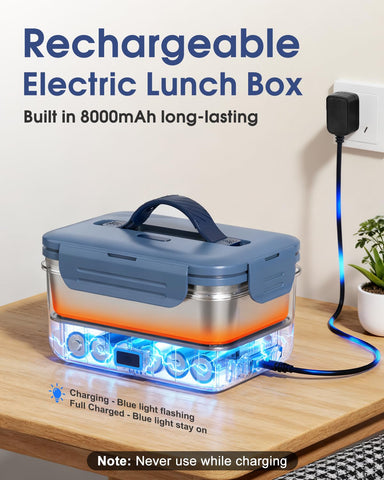 Carsolt caja almuerzo calentando comida de forma rápida y conveniente