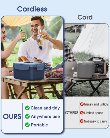 Carsolt caja almuerzo 1.8L con amplia capacidad