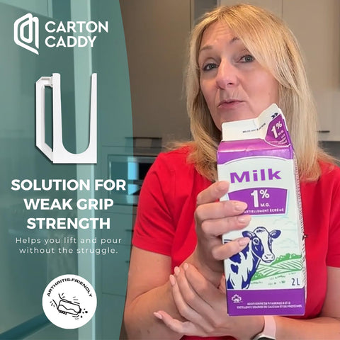 Carton Caddy XL apto para lavavajillas facilita la limpieza diaria