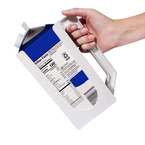 Carton Caddy XL base antideslizante mantiene estable el envase al verter
