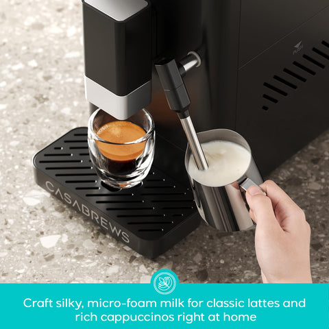 CASABREWS Acafe: limpieza automática para menos esfuerzo y más tiempo de café.