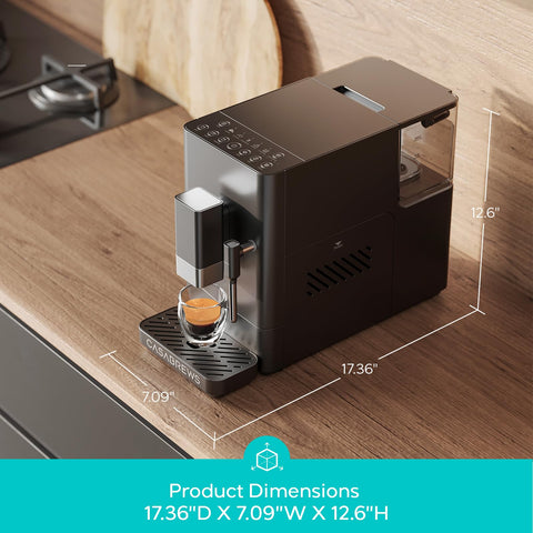 CASABREWS Acafe: múltiples bebidas a un toque para uso en casa o la oficina.
