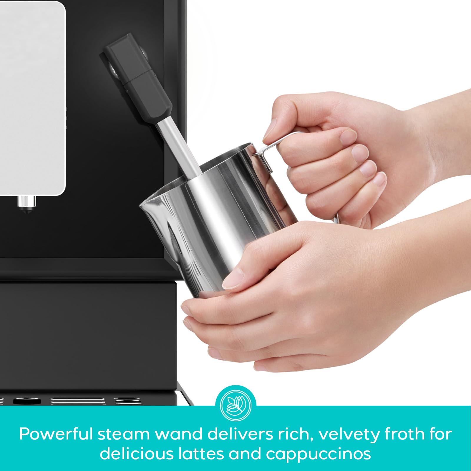 CASABREWS ACAFÉ PLUS: diseño compacto negro que encaja en cocinas modernas