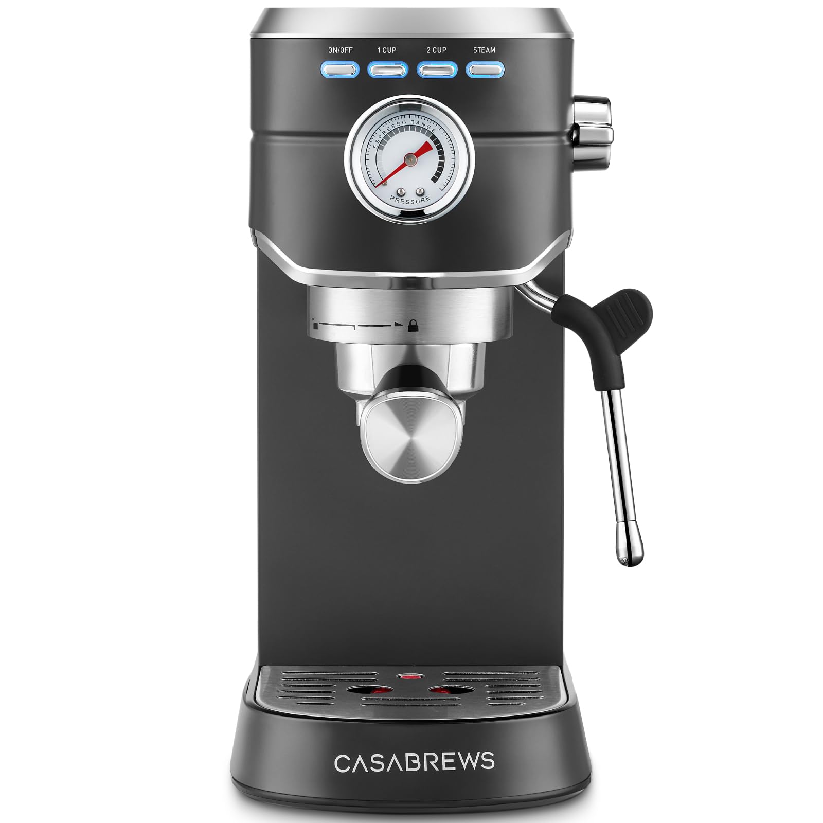 CASABREWS CM5418: cafetera espresso 20 bar para casa con crema rica.