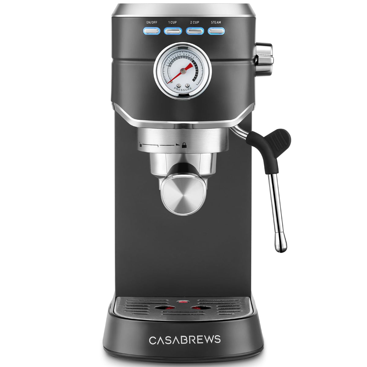 CASABREWS CM5418: cafetera espresso 20 bar para casa con crema rica.