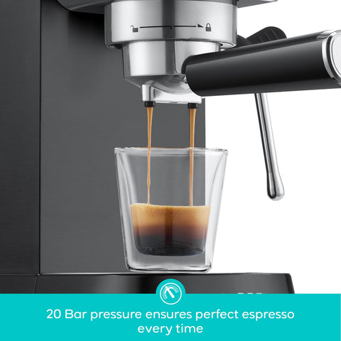 CASABREWS CM5418: espumador de leche integrado ideal para cappuccinos cremosos.