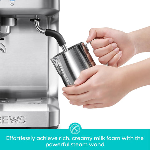 CasabREWS Ultra Espresso ajustes de temperatura de cuatro niveles