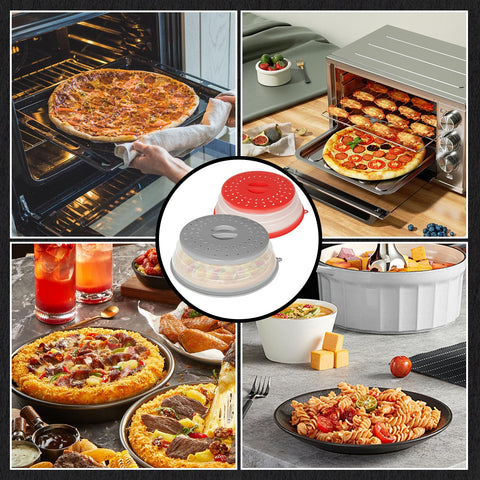 CasaCulina: cubiertas en gris y rojo para cocinas modernas.