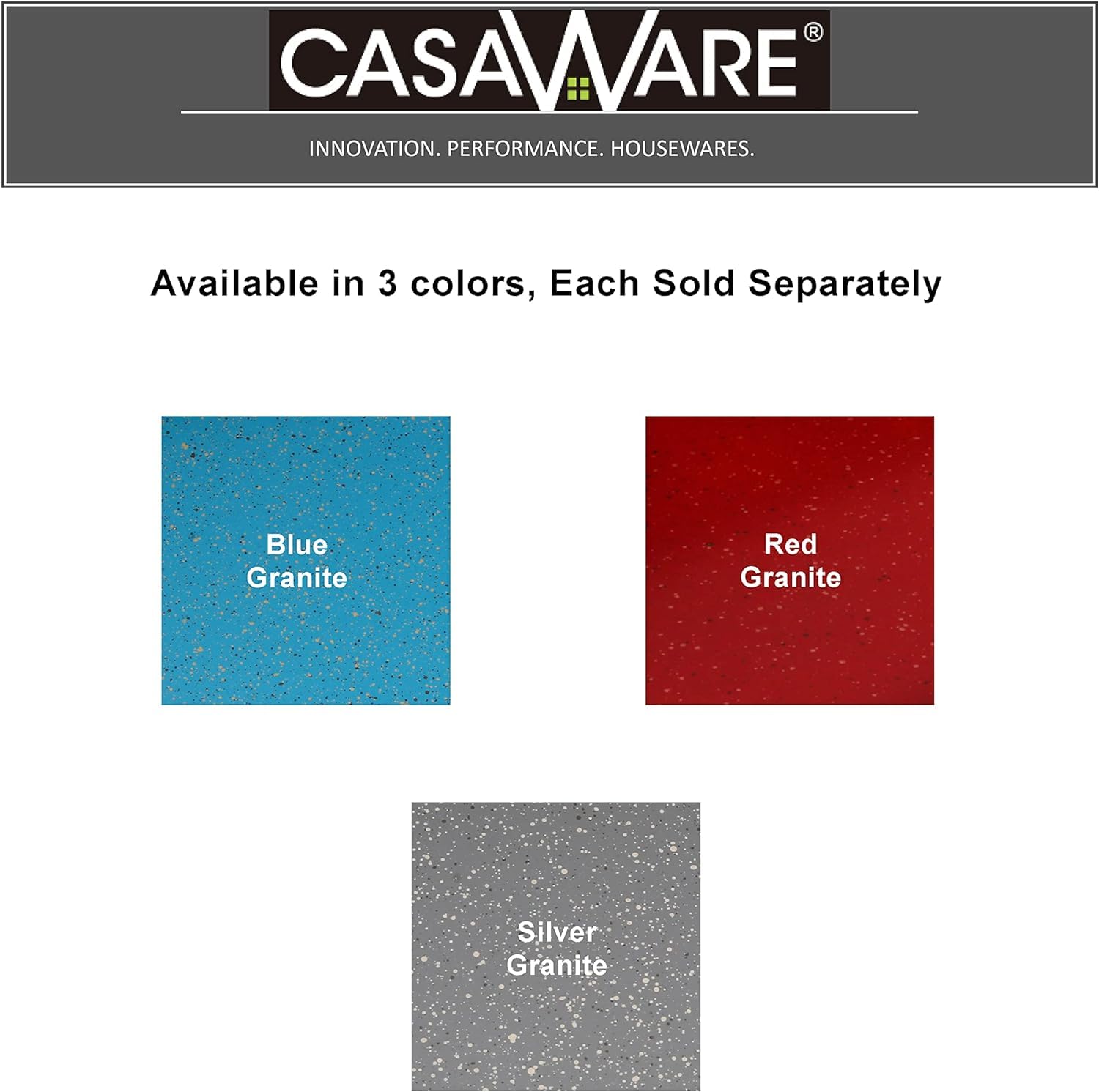 CasaWare bandeja de 12-5x14 pulgadas ideal para galletas grandes.