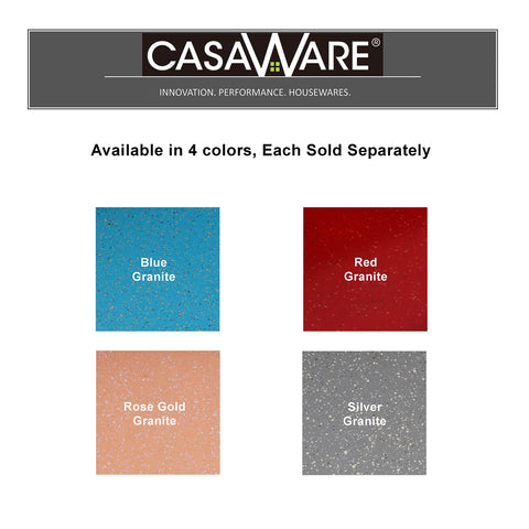Casaware pan dimensiones interiores 9.5 pulgadas perfecto para tortas de capas