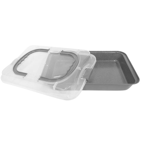 Casaware superficie cerámica granito plata antiadherente facilita desmolde.