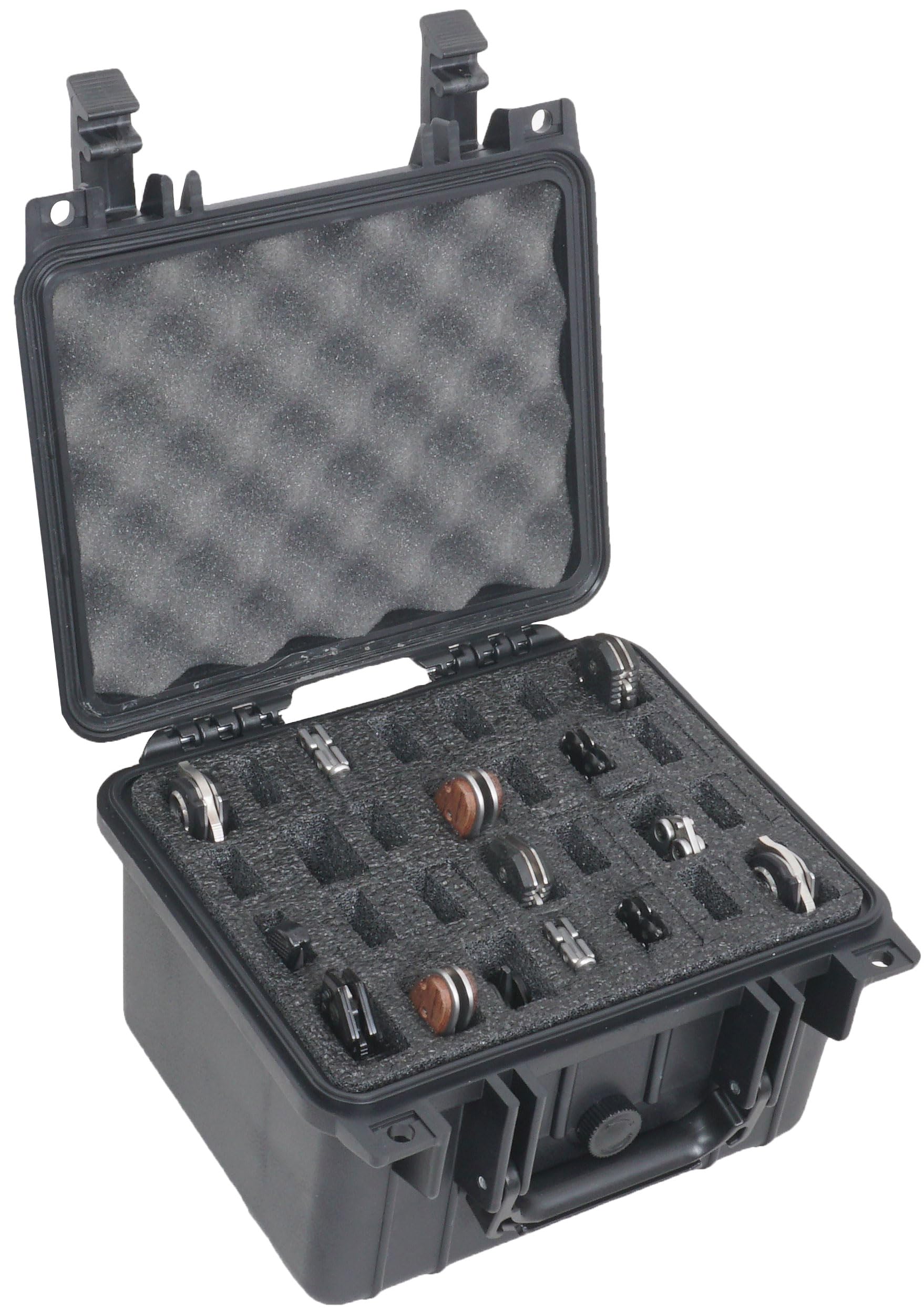 Case Club caja para cuchillos plegables, vista exterior, ideal para transporte seguro.