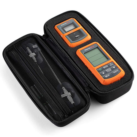 Caseling estuche duro para ThermoPro TP20/TP08B, protege golpes y arañazos durante viajes.