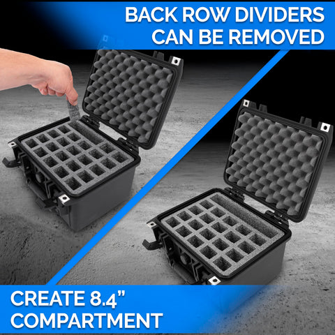 CASEMATIX dimensiones externas 10.9 in x 9 in x 7 in
