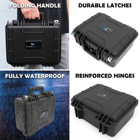 CASEMATIX elevadores de espuma ajustables para una distribución personalizada.