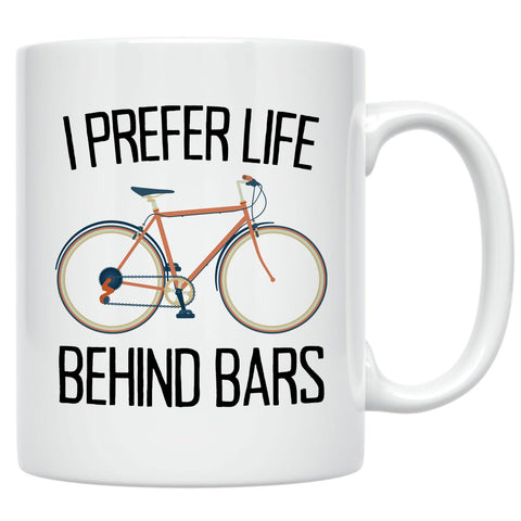 Taza Casitika con frase en dos caras para disfrutar en rutas en bicicleta