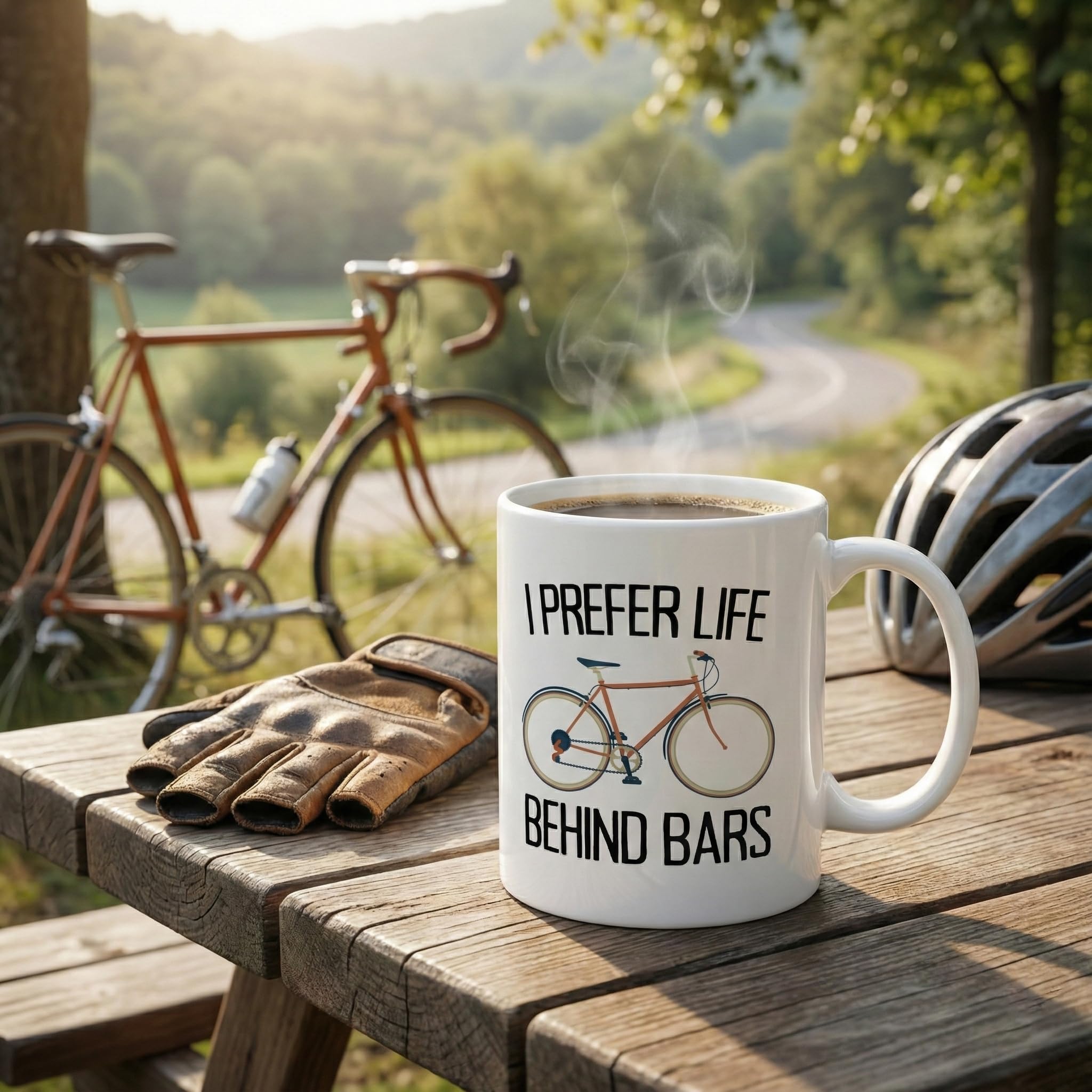 Regalo ideal para aficionados al ciclismo que aprecian humor