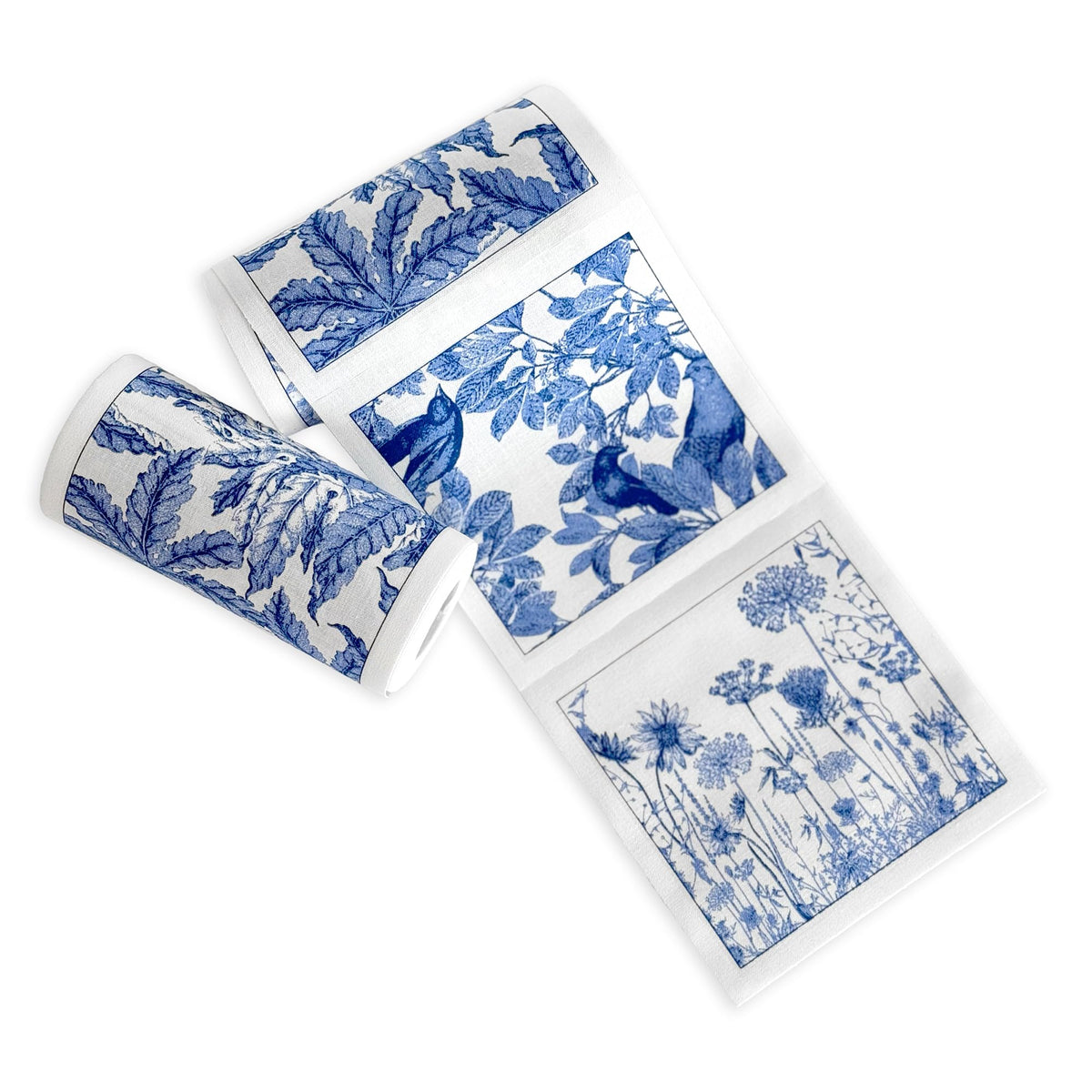 Caskata Botanicals, rollo de servilletas coctel Arbor, ideal para reuniones reutilizables.