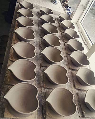 Castle Arch Pottery Ireland: seguro para microondas para calentar platos ligeros.
