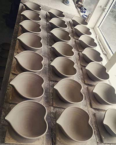 Castle Arch Pottery Ireland: seguro para microondas para calentar platos ligeros.