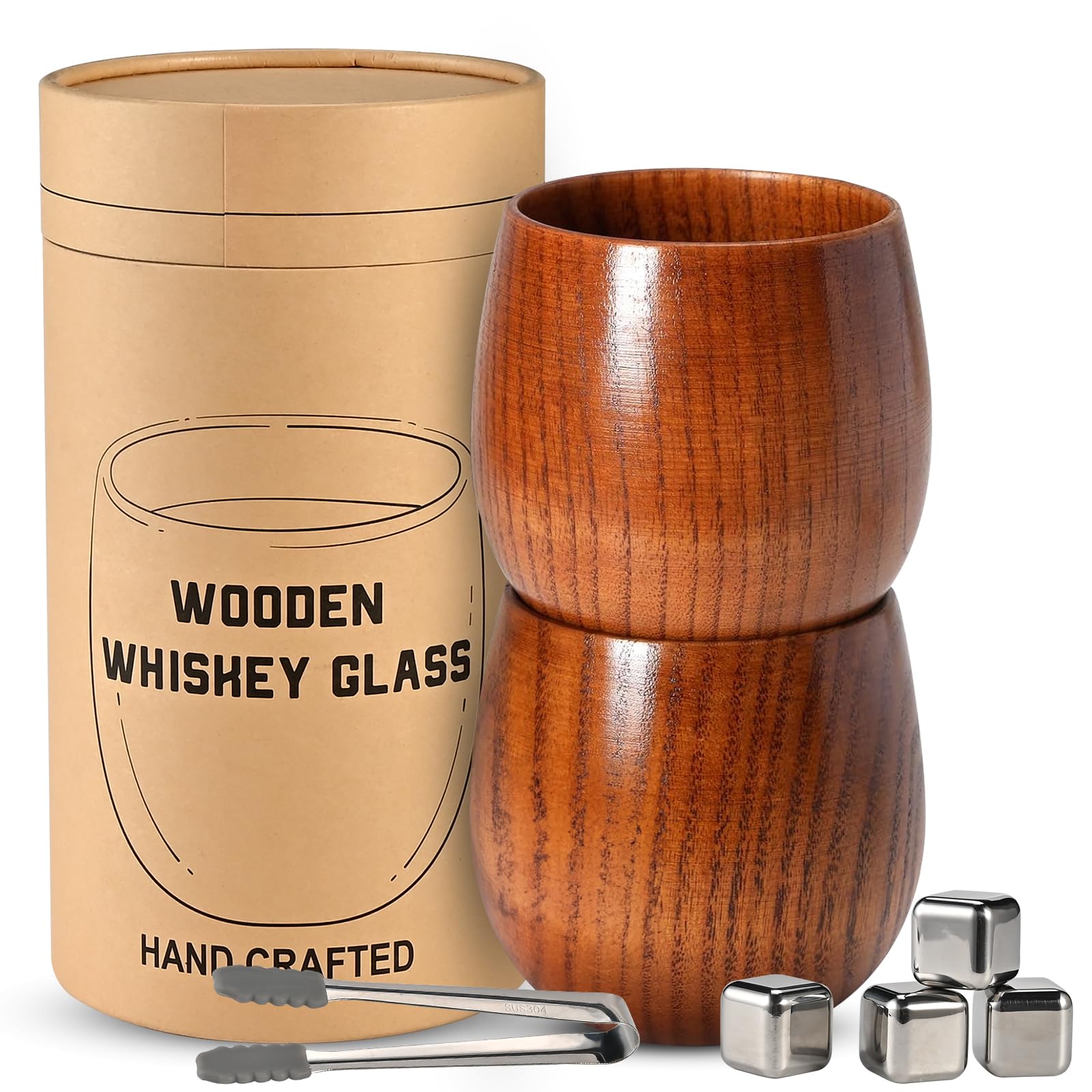 Casuenia vaso whisky madera bourbon: eleva aroma y sabor.