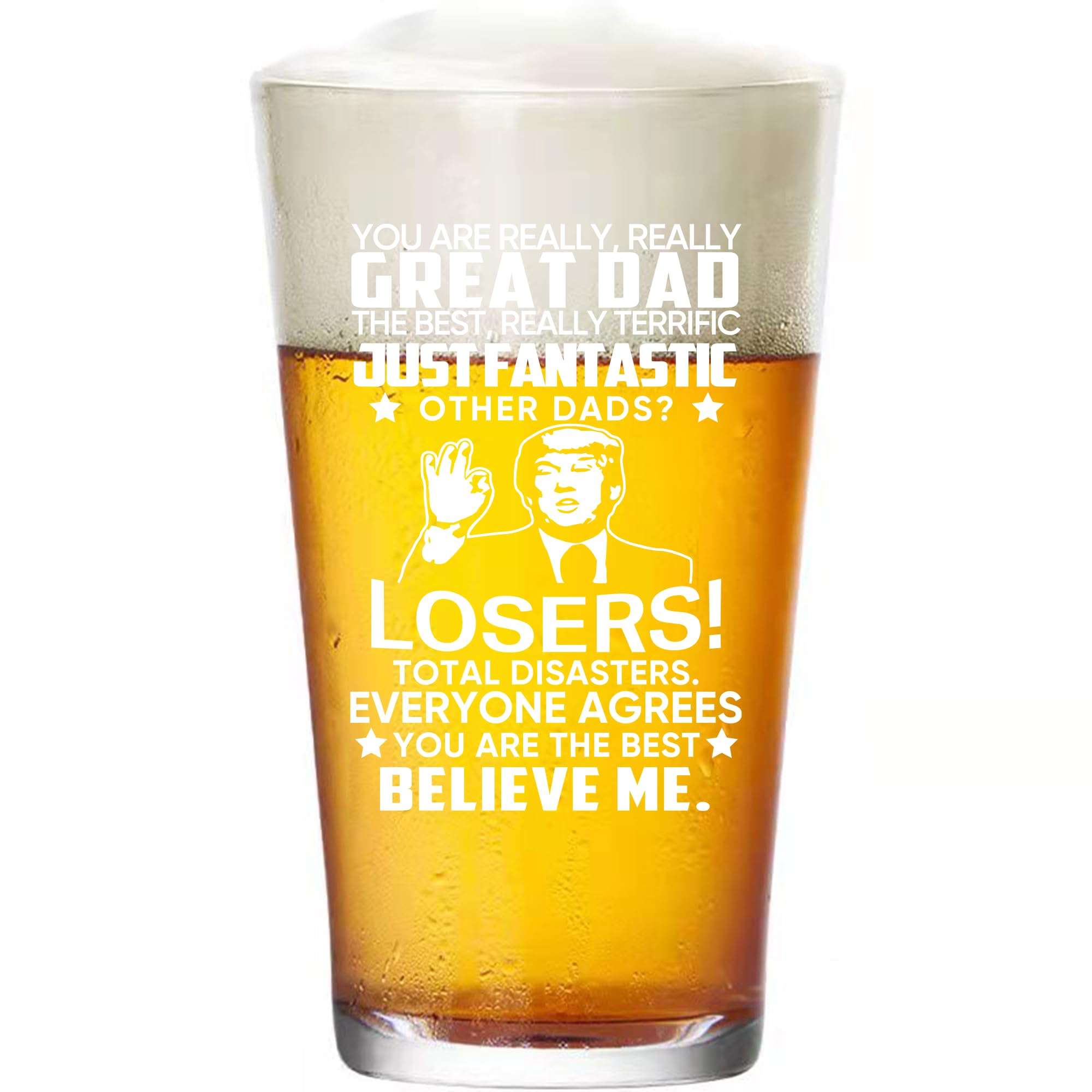 CASUVEA vaso de cerveza para papá regalo de Navidad, ideal para brindar en reuniones familiares.