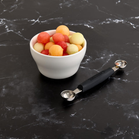 Cat Cora Melon Baller apto para lavavajillas, limpieza simplificada.