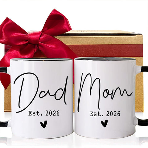 Taza CATABUBU anuncio de embarazo, ideal para compartir noticias con estilo.