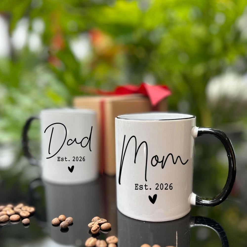 Taza CATABUBU para pareja de nuevos padres, regalo inolvidable.