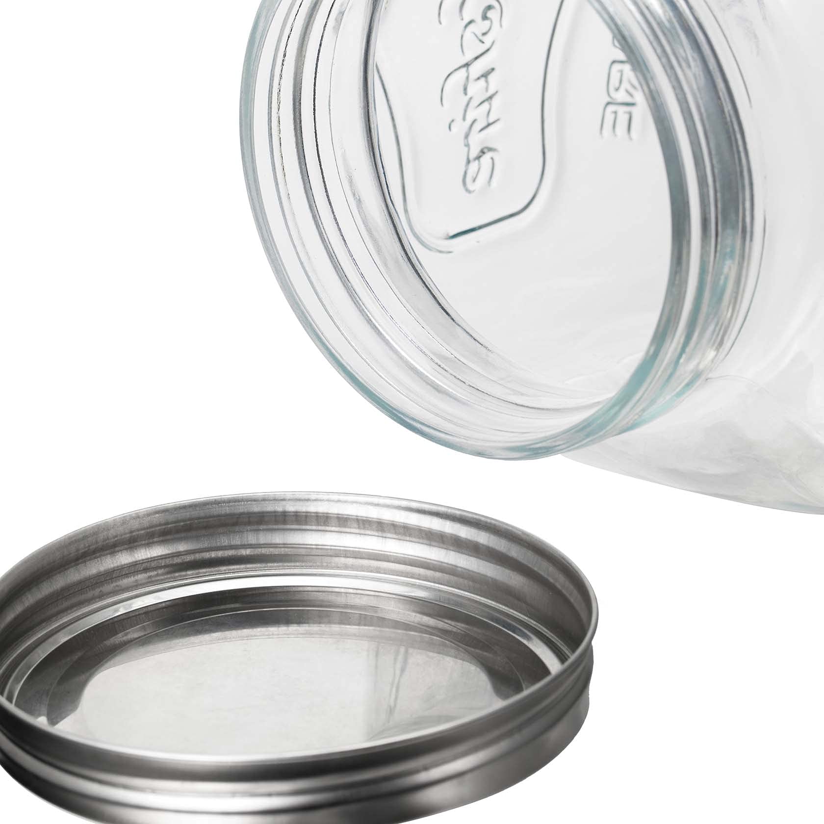 CATPOWER tarro cristal claridad sin plomo para ver ingredientes a simple vista