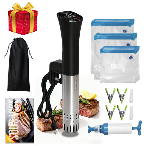 CATTLEMAN CUISINE cocedor sous vide 1000W, precisión para resultados consistentes.