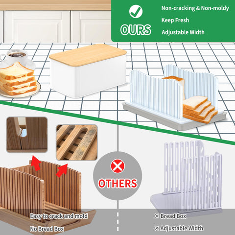 Cawiubread diseño plegable que ahorra espacio en cocinas pequeñas